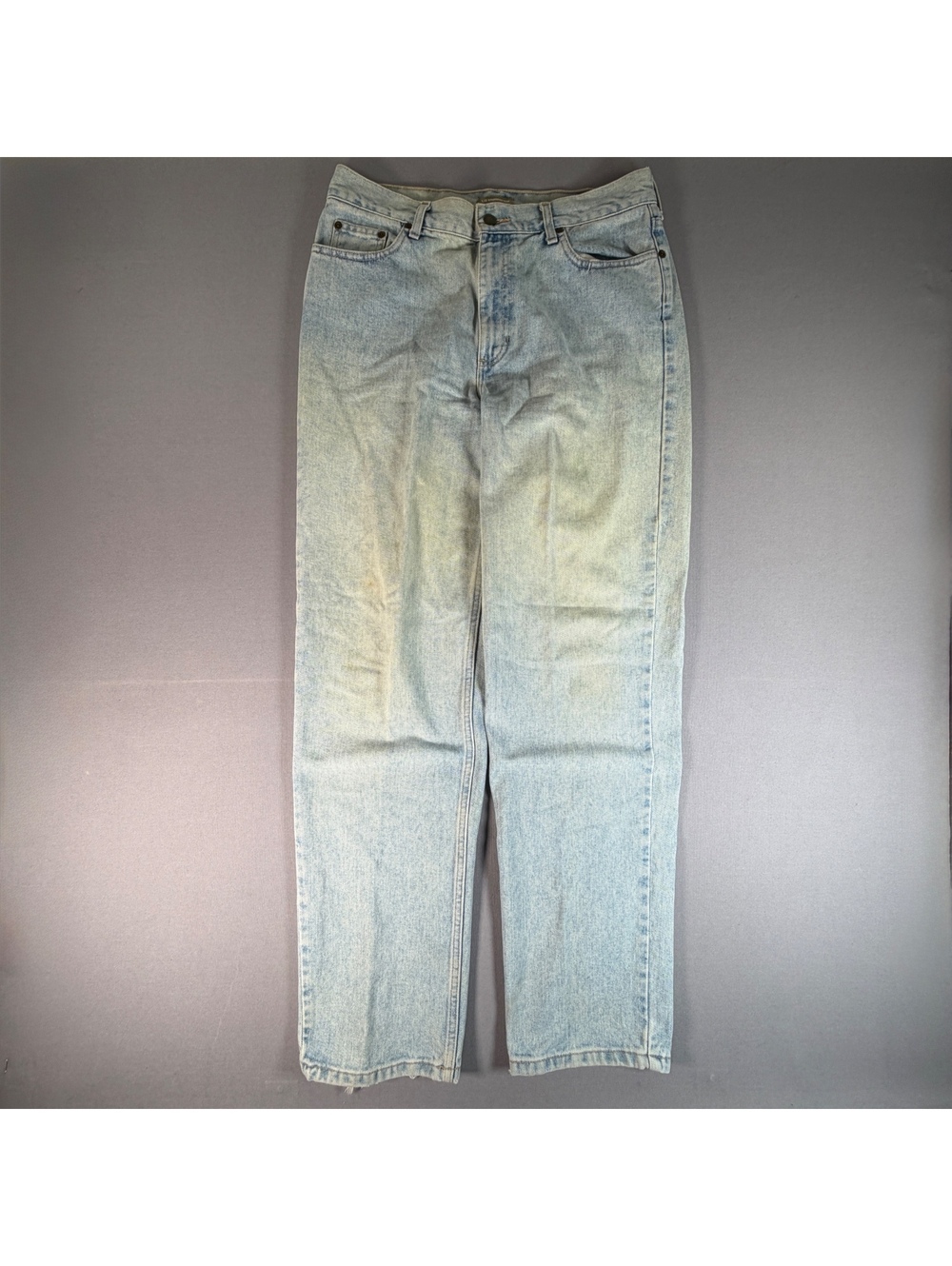 VTG Liz Claiborne Lizwear Jeans Womens 12 High Rise Light Wash Mom Denim 34x32